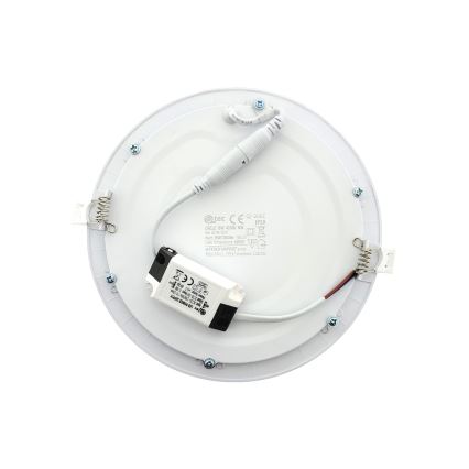 Corp de iluminat LED încastrat QTEC LED/15W/230V 4200K d. 18,8 cm