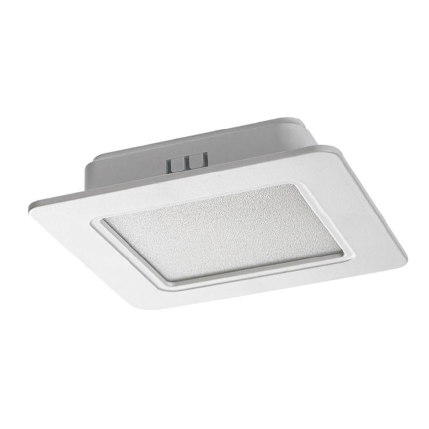 Corp de iluminat LED încastrat Rabalux LED/3W/230V 9x9 cm alb