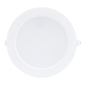 Corp de iluminat LED încastrat Rabalux LED/18W/230V 3000K d. 22 cm alb