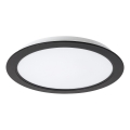 Corp de iluminat LED încastrat Rabalux LED/18W/230V d. 22 cm negru