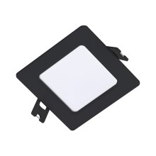 Corp de iluminat LED încastrat Rabalux LED/3W/230V 9x9 cm negru