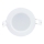 Corp de iluminat LED încastrat Rabalux LED/3W/230V d. 9 cm alb