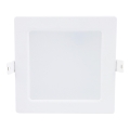 Corp de iluminat LED încastrat Rabalux LED/6W/230V 3000K 12x12 cm alb