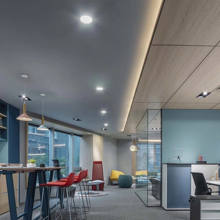 Corp de iluminat LED încastrat SAMSUNG CHIP LED/3W/230V 6500K d. 9,5 cm alb