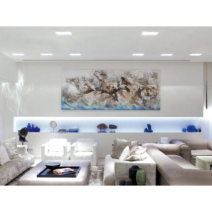 Corp de iluminat LED încastrat SLIM LED/20W/230V IP43 CRI 90 LED2