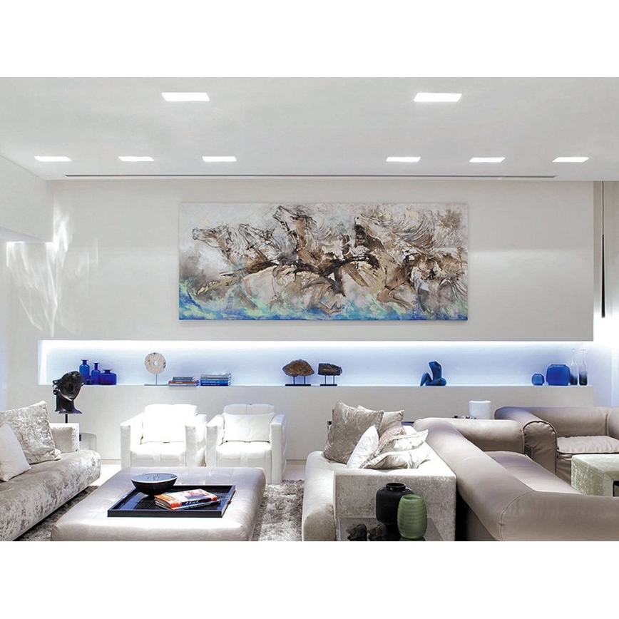 Corp de iluminat LED încastrat SLIM LED/20W/230V IP43 CRI 90 LED2