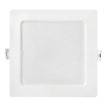 Corp de iluminat LED încastrat SQUARE LED/9W/230V 4000K 14,5x14,5 cm alb