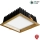 Corp de iluminat LED încastrat SQUARE WOODLINE LED/12W/230V 4000K 17x17 cm lemn masiv frasin APLED