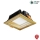 Corp de iluminat LED încastrat SQUARE WOODLINE LED/3W/230V 3000K 9x9 cm lemn masiv frasin APLED