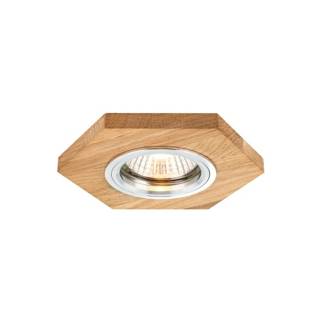 Corp de iluminat LED încastrat VITAR 1xGU10/5W/230V stejar – certificat FSC