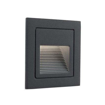 Corp de iluminat LED încorporat LORO LED/2W/230V IP65 antracit