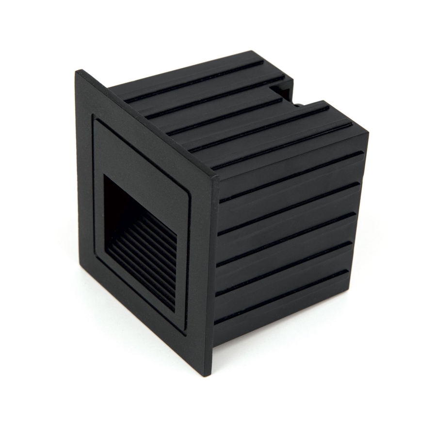 Corp de iluminat LED încorporat LORO LED/2W/230V IP65 negru