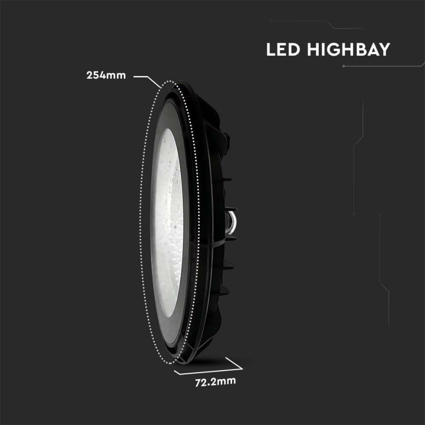 Corp de iluminat LED industrial High Bay LED/100W/230V IP65 6500K