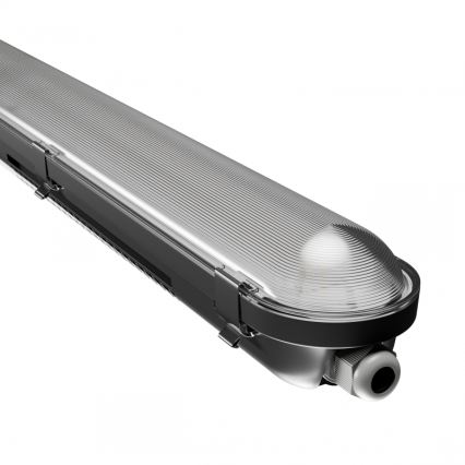 Corp de iluminat tehnic tip fluorescent LED LIMEA GIGANT PRO LED/20/26/33/40W/230V 4000K IK10 IP66 120 cm negru