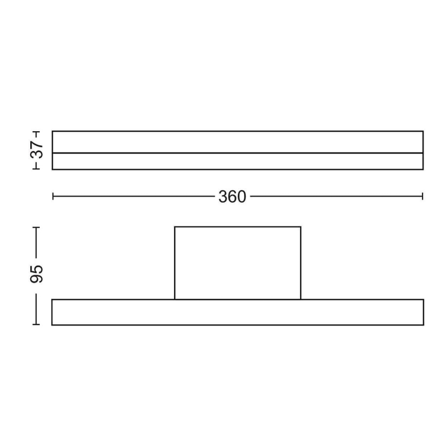 Corp de iluminat LED pentru baie Philips 34341/11/P0 MYBATHROOM PLUNGE LED/9W/230V IP44