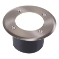 Corp de iluminat LED pentru căi de acces MIVO LED/3W/230V d. 12 cm IP67 crom mat