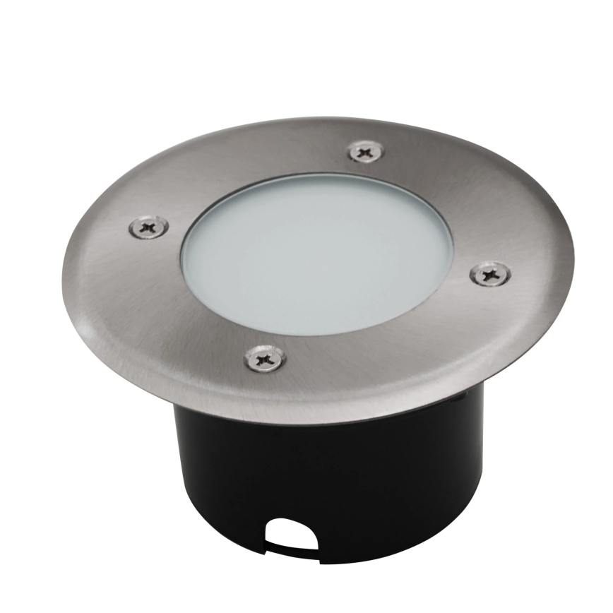 Corp de iluminat LED pentru căi de acces MIVO LED/3W/230V d. 12 cm IP67 crom mat