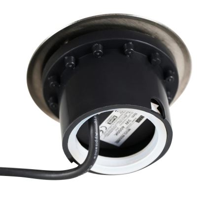Corp de iluminat LED pentru căi de acces MIVO LED/3W/230V d. 12 cm IP67 crom mat