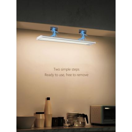 Corp de iluminat LED pentru corpuri de bucătărie CABINET-4 cu senzor PIR LED/1,5W/230V 1100mAh 4000K