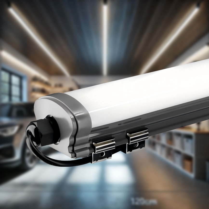 Corp de iluminat LED pentru corpuri de bucătărie LED/60W/230V 6000K 120 cm IP65 negru