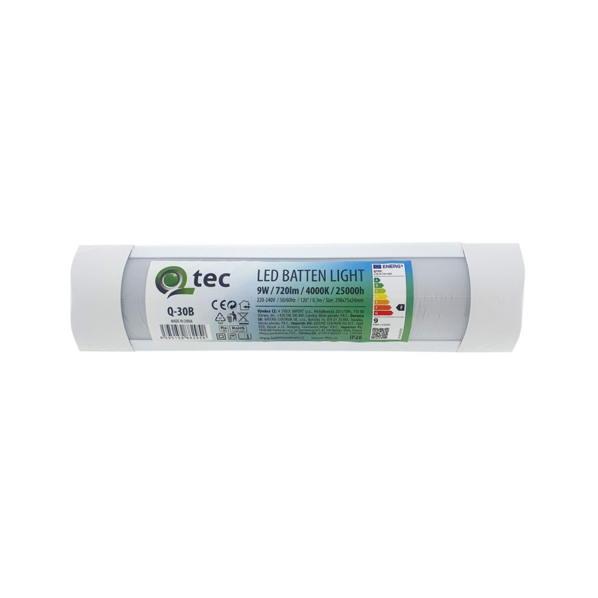 Corp de iluminat LED pentru corpuri de bucătărie QTEC LED/9W/230V 30 cm alb