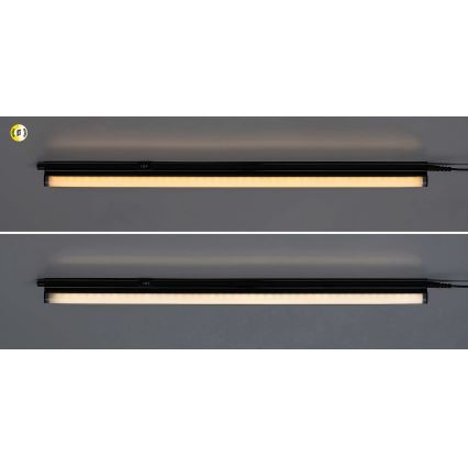 Corp de iluminat LED pentru corpuri de bucătărie Rabalux LED/16W/230V 3000/4000K negru