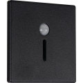 Corp de iluminat LED pentru scări cu senzor de mișcare și de amurg MAGNIK LED/1,7W/230V 2700/3300/3900/4600/5700K negru pătrat
