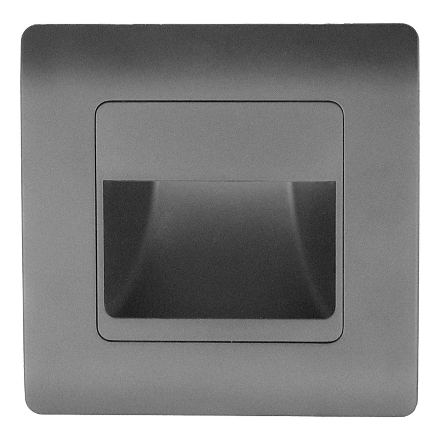 Corp de iluminat LED pentru scări Emithor 70439 STEP LIGHT LED/1W/230V antracit