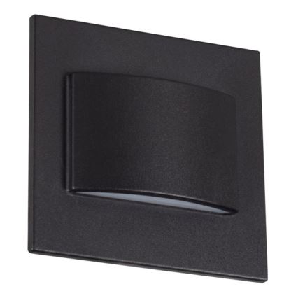 Corp de iluminat LED pentru scări ERINUS LED/1,5W/12V 3000K negru
