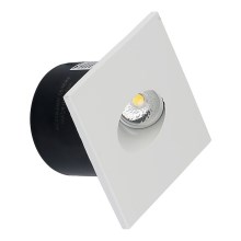 Corp de iluminat LED pentru scări LED/3W/230V 3000K alb