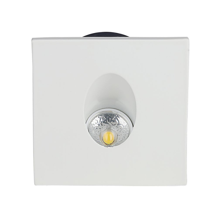 Corp de iluminat LED pentru scări LED/3W/230V 3000K alb