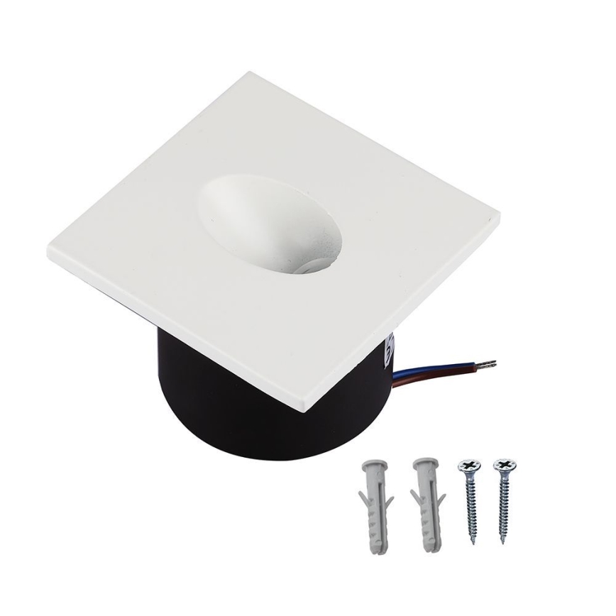 Corp de iluminat LED pentru scări LED/3W/230V 3000K alb