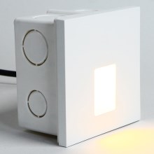 Corp de iluminat LED pentru scări VIX LED/1W/230V 4000K alb Emithor 70421