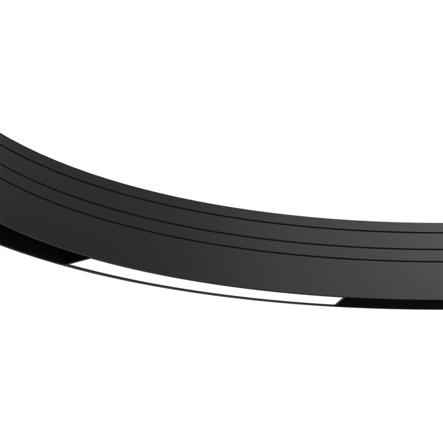 Corp de iluminat LED pentru sistem de șină MAGNETIC TRACK LED/10W/48V 3000K negru