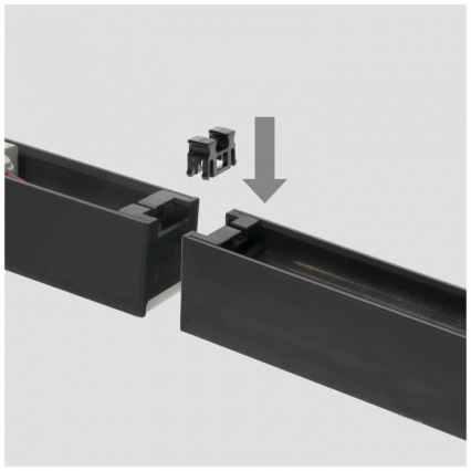 LED corp de iluminat pentru tavan, aplicat/suspendat KOLINE LED/40W/230V 3000/4000/6500K 120 cm negru