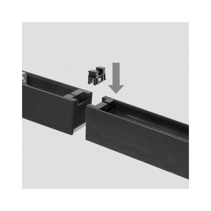 LED corp de iluminat pentru tavan, aplicat/suspendat KOLINE LED/40W/230V 3000/4000/6500K 120 cm negru