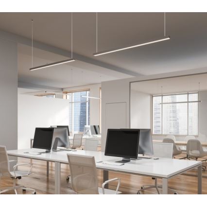 Corp LED de tavan pentru montaj aparent sau suspendat KOLINE LED/40W/230V 3000/4000/6500K 120 cm alb