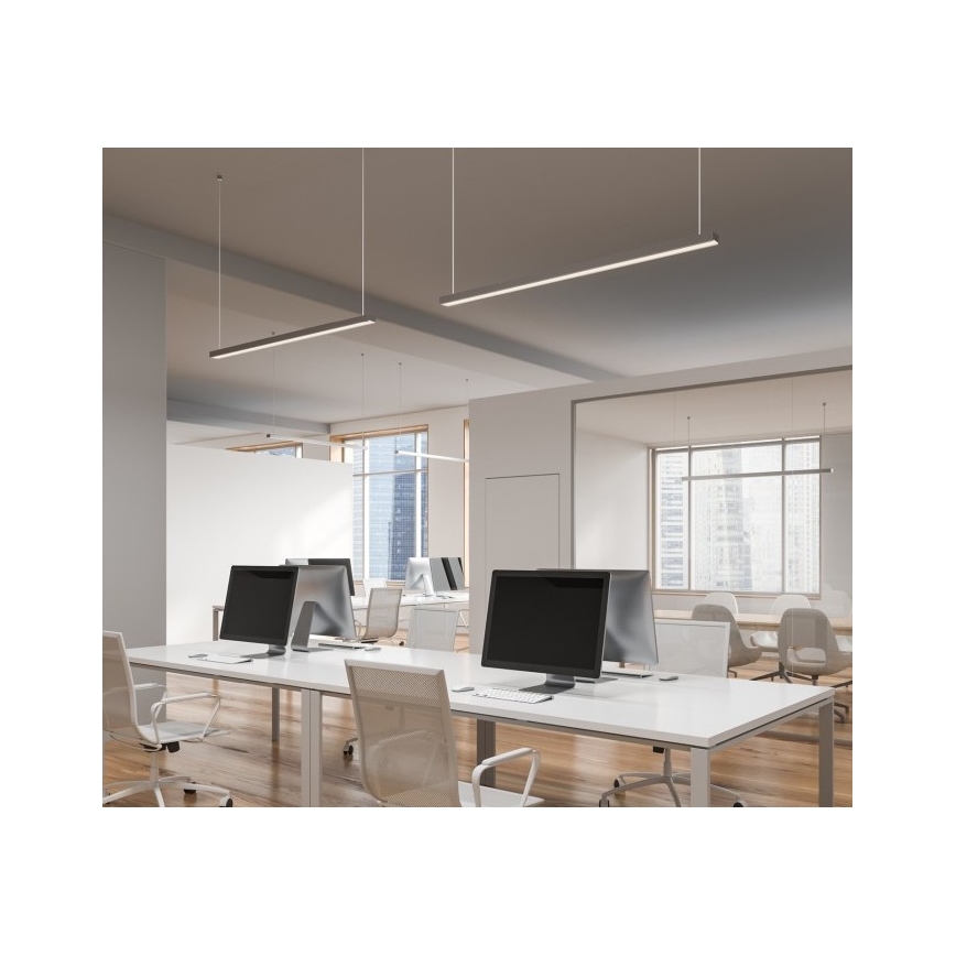 Corp LED de tavan pentru montaj aparent sau suspendat KOLINE LED/40W/230V 3000/4000/6500K 120 cm alb