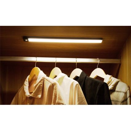 Corp de iluminat LED dimabil reîncărcabil cu senzor pentru corpuri de mobilier Yeelight LED/2,4W/2200 mAh 4000K 60 cm argintiu