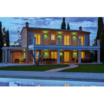 Corp de iluminat LED RGB de exterior dimabil Ledvance SMART+ ROTARY 2xLED/5W/230V IP44 Wi-Fi