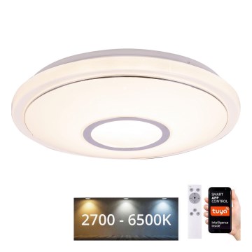 Corp de iluminat LED RGB dimabil Globo 41386-16SH CONNOR LED/16W/230V + LED/3W + telecomandă