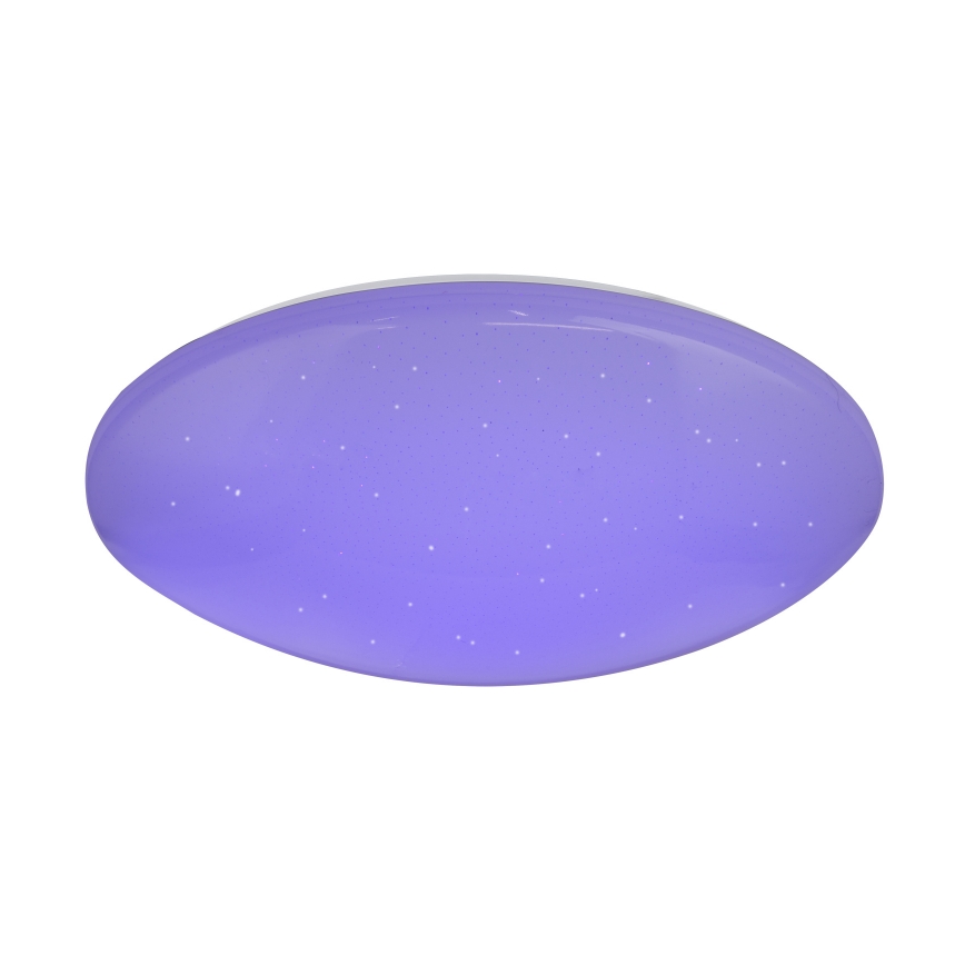 Plafonieră LED RGB dimabilă Globo 48363-60RGB ATREJU LED/60W/230V+LED/10W + telecomandă