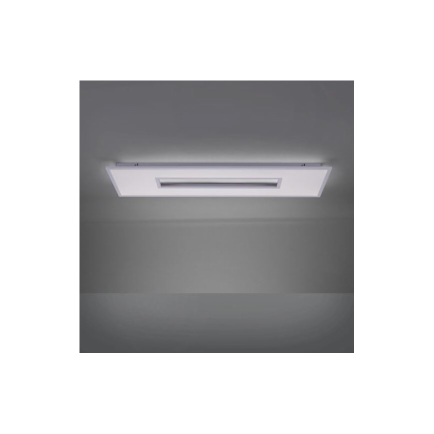 Plafonieră LED RGB dimabilă RECESS 1xLED/41W/230V + 1xLED/7,5W  Leuchten Direkt 11646-16 + telecomandă