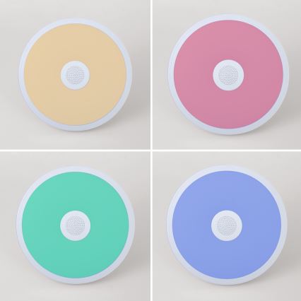 Corp de iluminat LED RGB pentru baie cu difuzor LED/18W/230V IP44 Globo + telecomandă