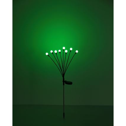 Corp de iluminat LED RGB solar Globo 8xLED/0,06W/3,2V IP44