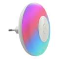 Corp de iluminat LED RGBW de veghe LED/1W/230V alb