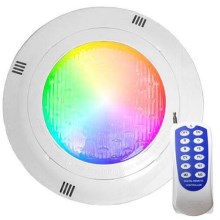 Corp de iluminat LED RGBW pentru piscină LED/45W/12V IP68 + telecomandă
