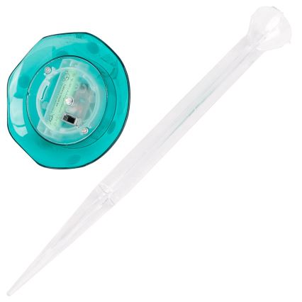 Corp de iluminat LED solar Aigostar LED/0,006W/1,2V 100 mAh 2700K IP44 verde