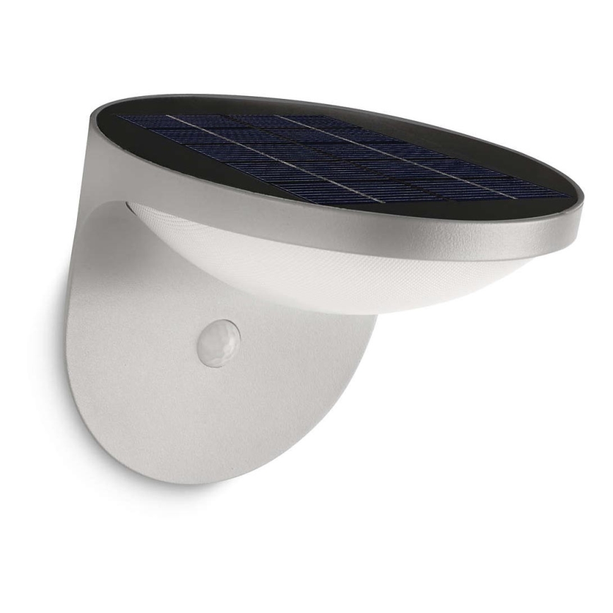 Corp de iluminat LED solar cu senzor de mișcare și crepuscular Philips 17808/87/16 MYGARDEN DUSK 1xLED/1W/3,7V 2200 mAh IP44