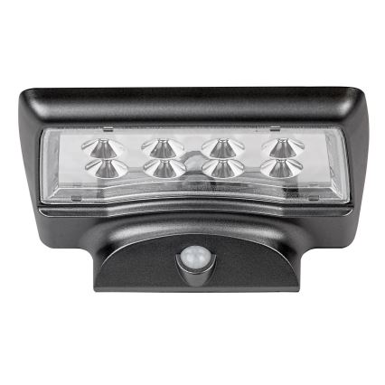 Corp de iluminat LED solar cu senzor LED/4W/3,7V IP44 Rabalux